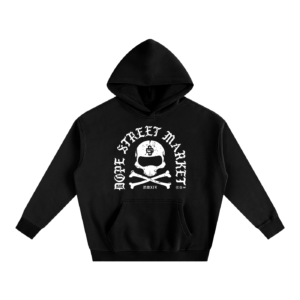 DSM ’25 (BLK) Oversize Fleeced Hoodie