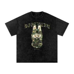 Dopebubu Acid Wash Oversize T-Shirt